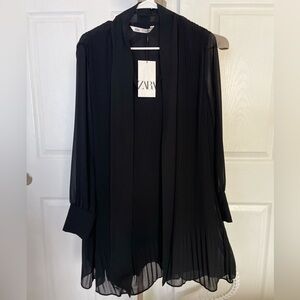 Zara black maxi dress